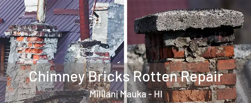  Chimney Bricks Rotten Repair Mililani Mauka - HI