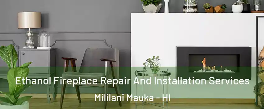  Ethanol Fireplace Repair And Installation Services Mililani Mauka - HI