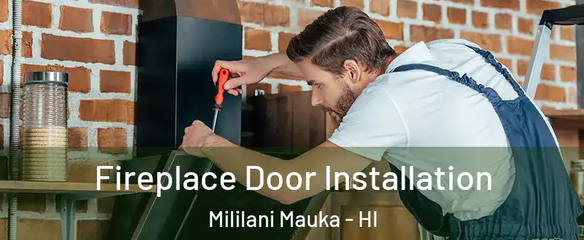  Fireplace Door Installation Mililani Mauka - HI