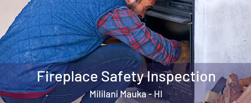  Fireplace Safety Inspection Mililani Mauka - HI