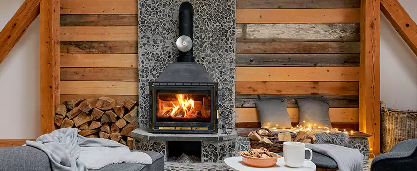 Thelin Hearth Products Direct Vent Gas Stove Fireplace Inspection in Mililani Mauka, Hawaii