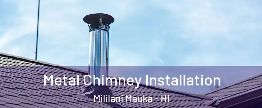  Metal Chimney Installation Mililani Mauka - HI