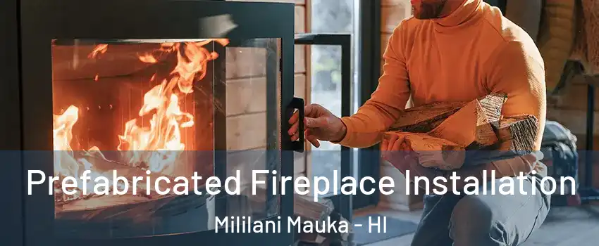  Prefabricated Fireplace Installation Mililani Mauka - HI