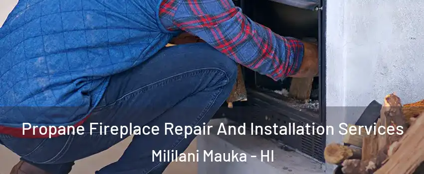  Propane Fireplace Repair And Installation Services Mililani Mauka - HI